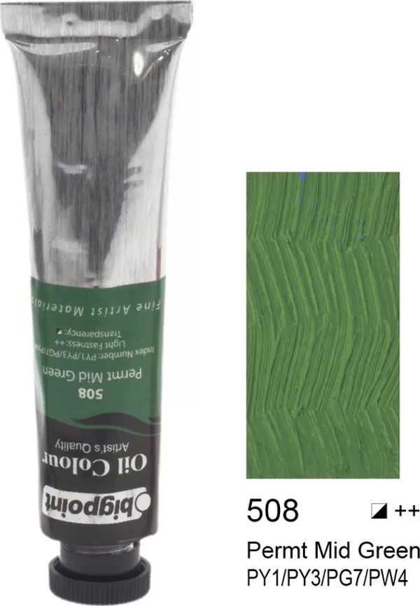 Bigpoint Yağlı Boya 200 ml Permt Mid Green 508 - Image 1