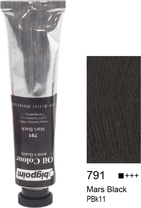 Bigpoint Yağlı Boya 45 ml Mars Black 791 - Image 1