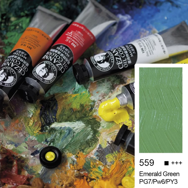 Bigpoint Cezanne Extra Fine Yağlı Boya 45 ml Emerald Green 559 - Image 1