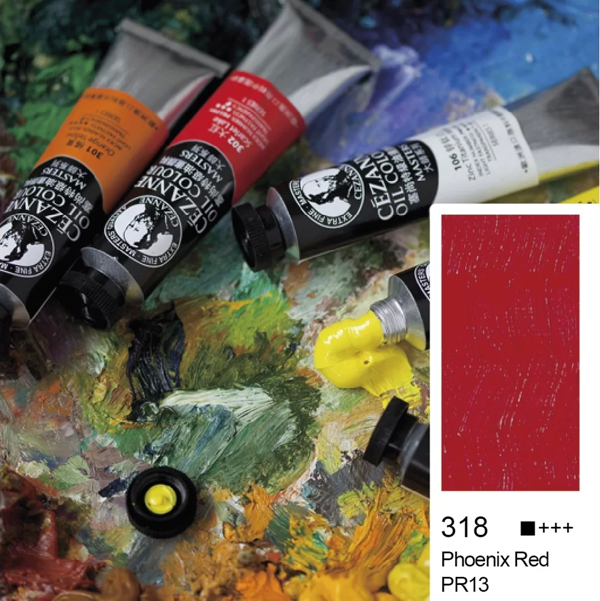 Bigpoint Cezanne Extra Fine Yağlı Boya 45 ml Phoenix Red 318 - Image 1
