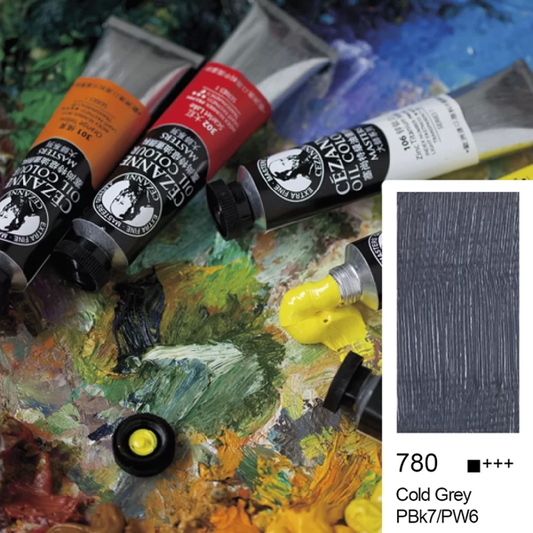 Bigpoint Cezanne Extra Fine Yağlı Boya 45 ml Cold Grey 780 - Image 1