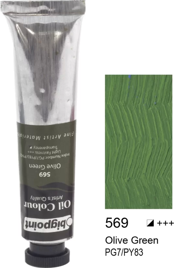 Bigpoint Yağlı Boya 200 ml Olive Green 569 - Image 1