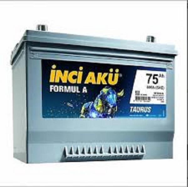 İnci 12V 75 Ah Amper Japon Tip Akü - Image 1
