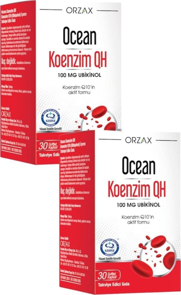 Ocean Koenzim QH 30 Kapsül x 2 Adet - Image 1