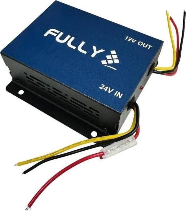 Ayt Fully 2412 24V-12V Dc Dc 30 Amper Oto Akü Voltaj Konvertör Oto Kamyon Tır Uyumlu 24 Volt 12 Volt Düşürücü Çevirici - Image 1