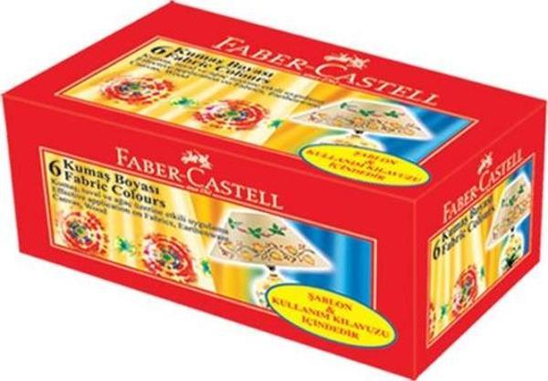 Faber Castell Kumaş Boyası Beyaz 6Lı - Image 1