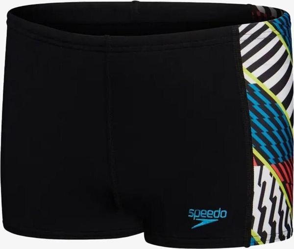 Speedo Dıgı Alov Panl Asht Jm Çocuk Siyah Mayo 8-00316016638 - Image 1