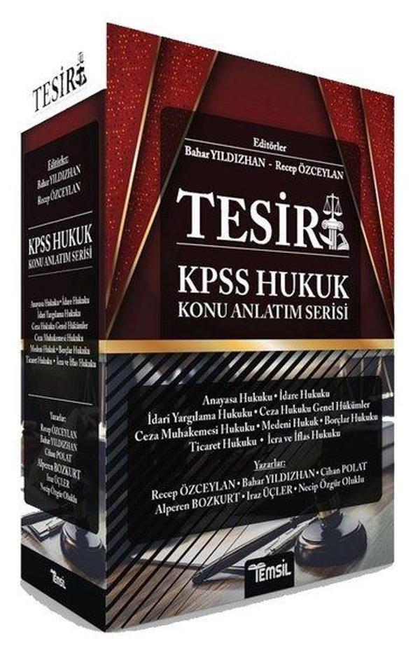 Tesir KPSS Hukuk - Konu Anlatım Serisi - Temsil Kitap - Image 1