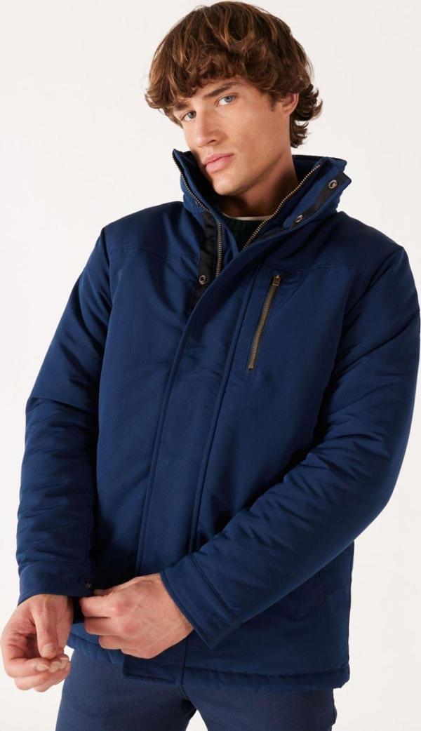 Wrangler Regular Fit Normal Kesim Kapüşonlu Lacivert Parka - Image 1