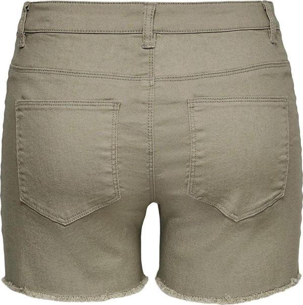 Only Onlsun Reg Color Shorts Pnt Kadın Yeşil Şort - 15195661 - Image 1