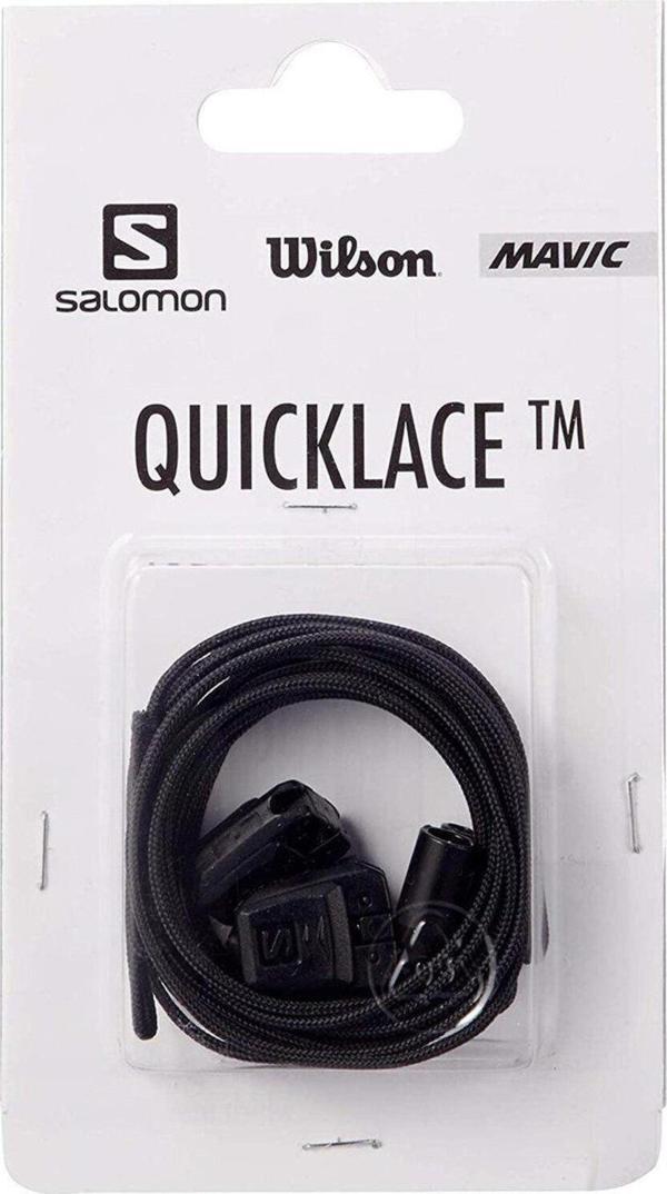 Salomon Salamon Quıcklace Akıllı Bağıcık - Siyah - Image 1