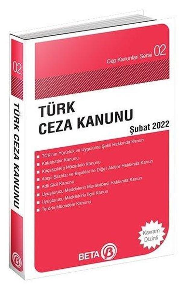 Türk Ceza Kanunu 2022 - Beta Yayınları - Image 1