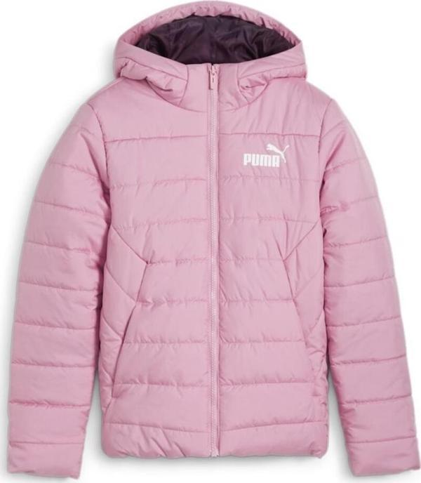 Puma Ess Hooded Padded Mont Pembe 67055948 Çocuk - Image 1