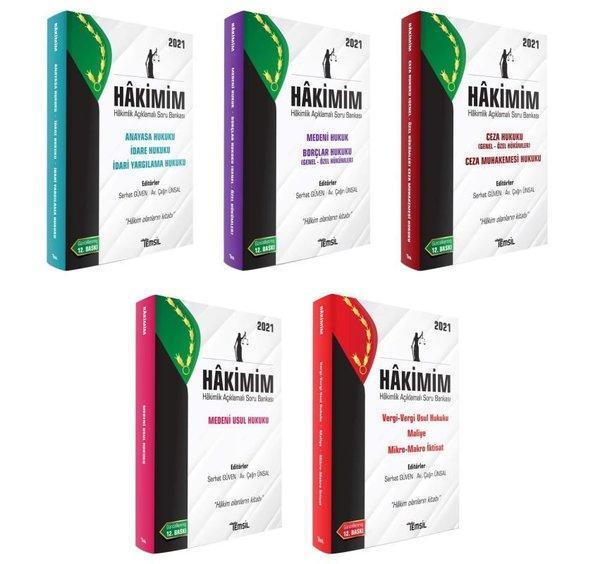 Hakimim İdari Hakimlik Soru Bankası Seti - 5 Kitap Takım - Temsil Kitap - Image 1