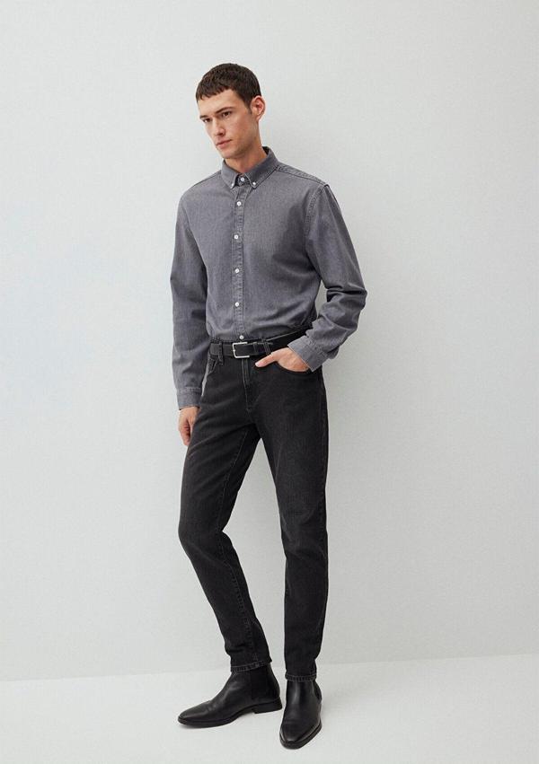 Mavi London Classic Denim Antrasit Jean Pantolon 0010172-87848 - Image 1