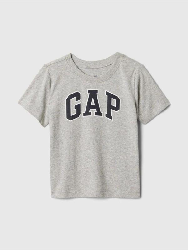 Gap Erkek Bebek Logo T-Shirt Gri - Image 1