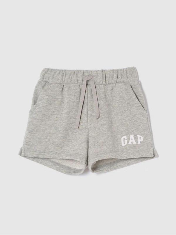 Gap Kız Bebek Logo Pull-On Fransız Havlu Kumaş Şort - Image 1