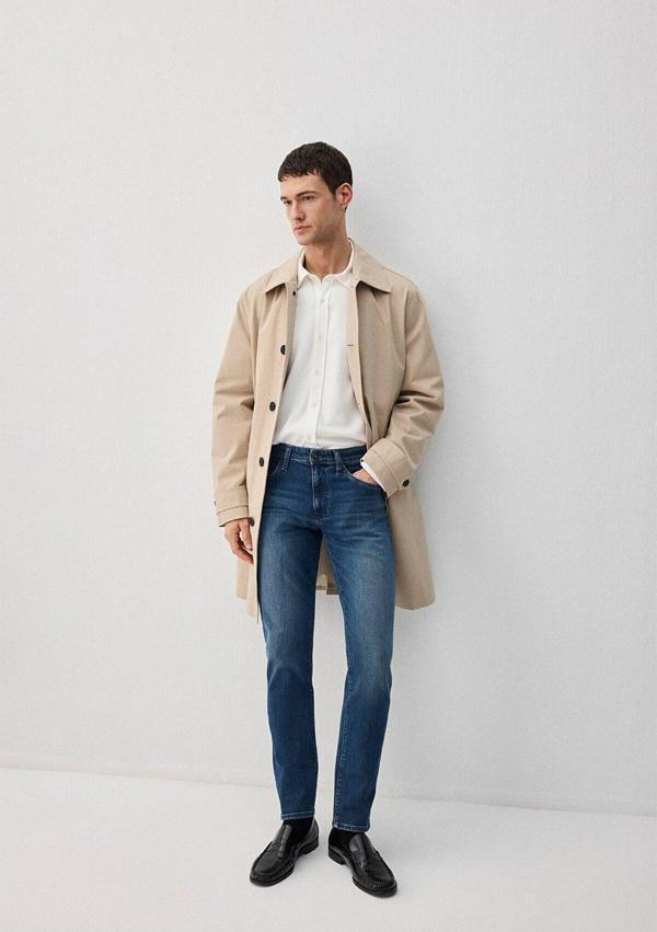 Mavi Marcus Lux Black İndigo Mavisi Jean Pantolon 0035189349 - Image 1