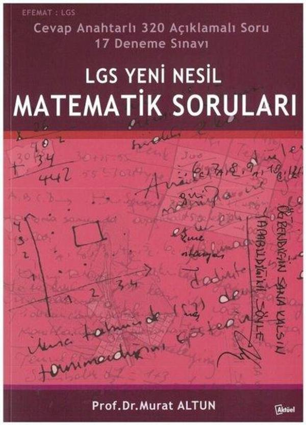 LGS Yeni Nesil Matematik Soruları - Aktüel Yayınları - Image 1
