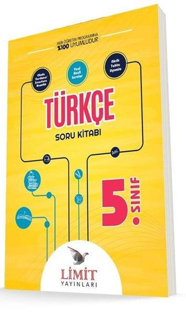 5.Sınıf Türkçe Soru Kitabı - Limit Yayınları - Image 1