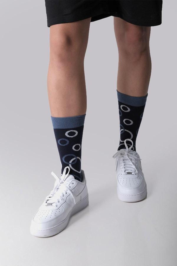 The Socks Company Çember Desenli Erkek Çorap - Image 1
