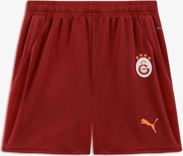 Puma Galatasaray Sk 2024-25 Çocuk Kırmızı Futbol Şortu - Image 1