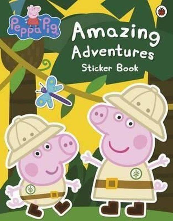 Peppa Pig: Amazing Adventures Sticker Book  - Ladybirds - Image 1