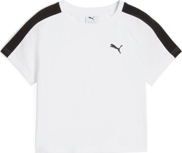 Puma T7 Kadın Beyaz Tişört (629802-02) - Image 1
