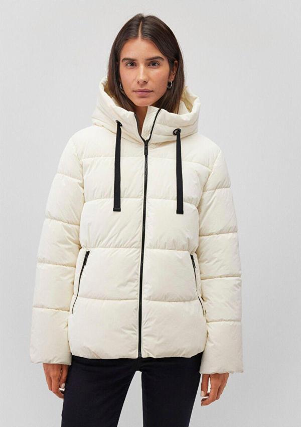 Mavi Kadın Kapüşonlu Ceket M1110043 Toz Beyaz - Image 1