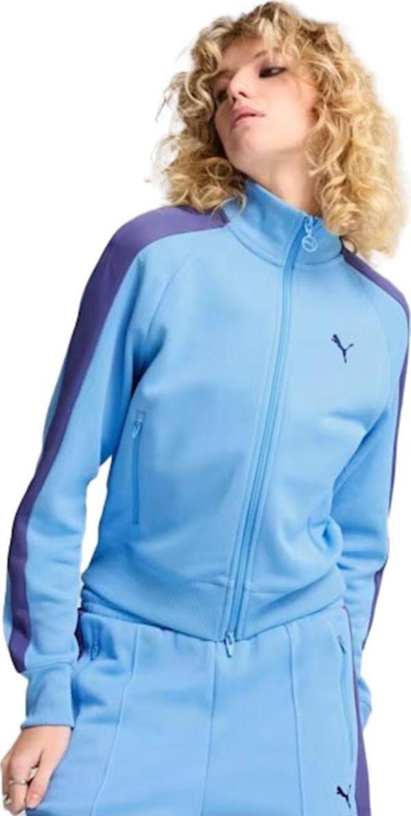 Puma T7 Always On Track Kadın Mavi Günlük Stil Ceket 62979657 - Image 1