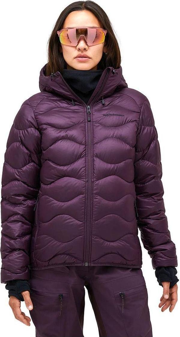 Peak Performance W Helium Down Hood Kadın Mor Outdoor Ceket G79841070 - Image 1
