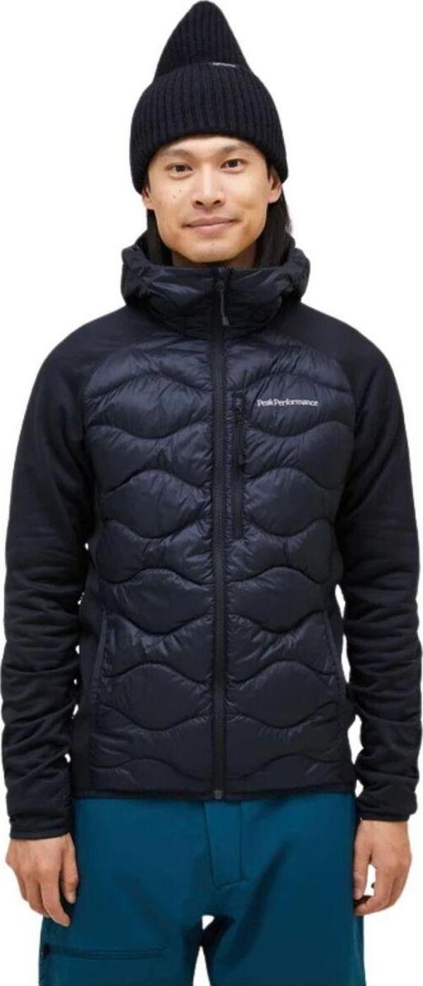 Peak Performance Helium Down Hybrid Hood Erkek Siyah Outdoor Ceketi - Image 1