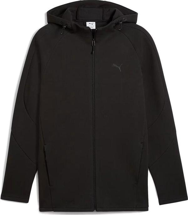 Puma Evostripe Erkek Siyah Antrenman Sweatshirt 63152901 - Image 1