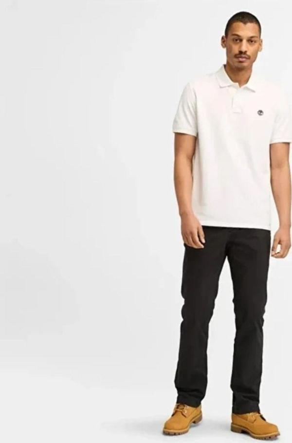 Timberland Millers River Short Sleeve Stretch Polo - Image 1