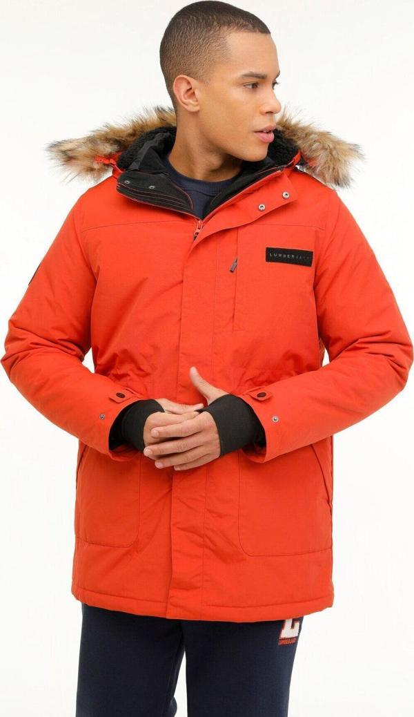 Lumberjack Ml Lunar 3Lnr01 3Pr Kiremit Erkek Uzun Kaban - Image 1