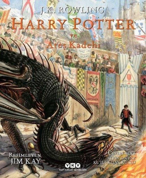 Harry Potter ve Ateş Kadehi 4 - Resimli Özel Baskı - Yapı Kredi Yayınları - Image 1