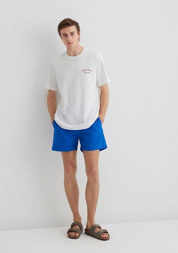 Mavi Lacivert Kısa Deniz Şortu 0910879-70913 - Image 1