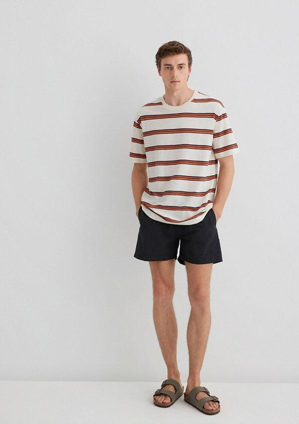 Mavi Siyah Kısa Deniz Şortu 0910879-900 - Image 1