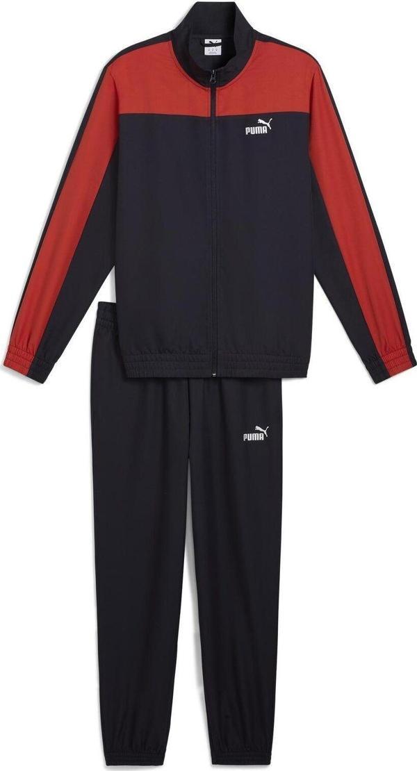 Puma Woven Suits, Regular, Longsleeve, Stand Up Collar, Regular, Medium, Color Blocking, Side Pocket, Fu - Image 1