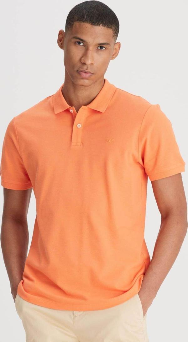 Lee Regular Fit Polo Yaka Turuncu Erkek T-Shirt L211810700 - Image 1