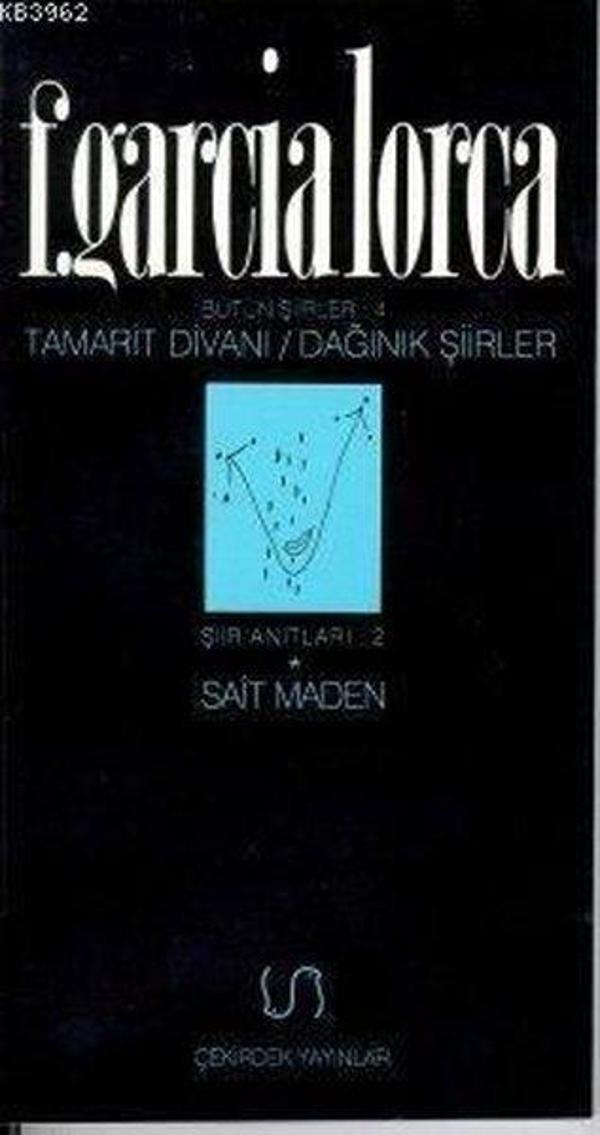 Tamarit Divanı - Dağınık Şiirler - Bütün Şiirler 4 - Çekirdek Yayınları - Image 1