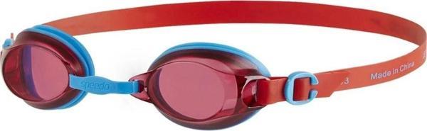 Speedo Jet V2 Gog Ju Blue/Red Unısex Çocuk Yüzücü Gözlüğü 8-09298C106 - Image 1
