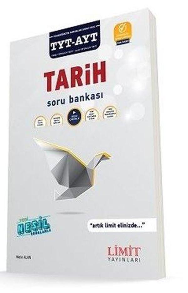 TYT - AYT Tarih Soru Bankası - Limit Yayınları - Image 1