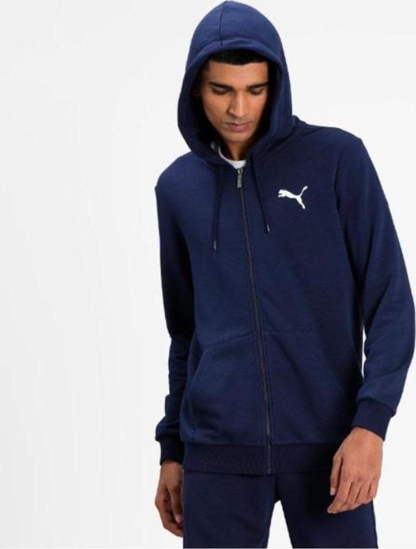 Puma Ess Small Logo Fz Hoodie T - Image 1