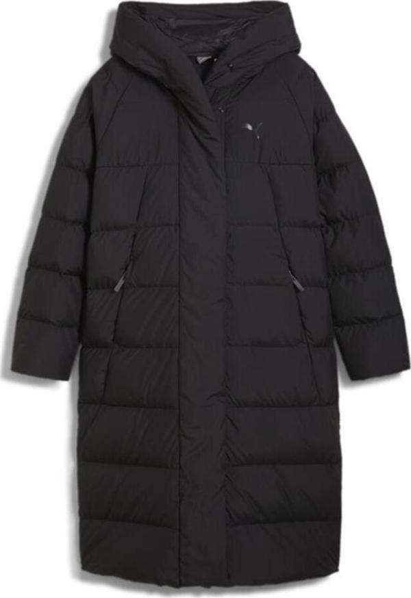 Puma Long Down Coat Mont Siyah 62649301 Kadın - Image 1