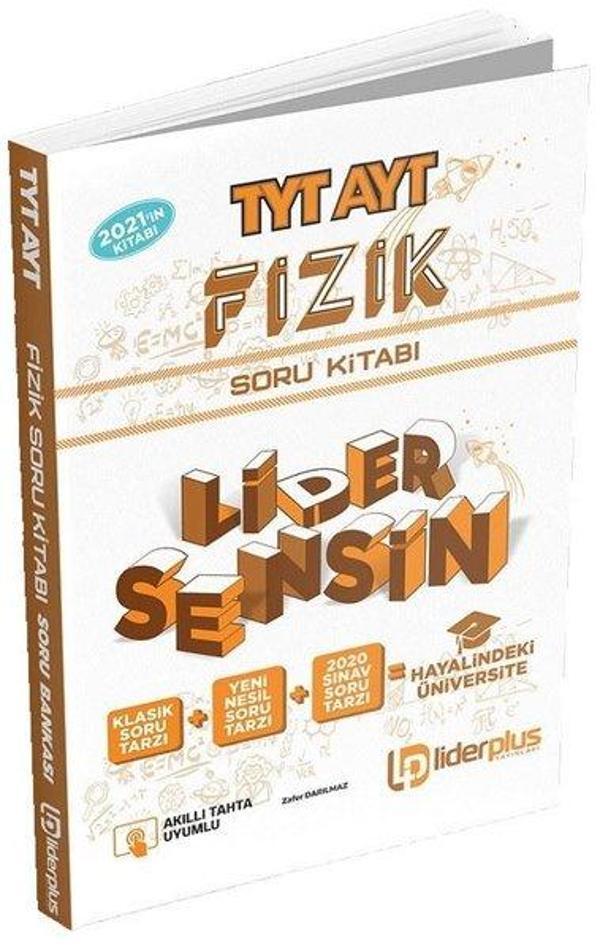 2021'in Kitabı TYT AYT Fizik Soru Kitabı - Lider Plus Yayınları - Image 1