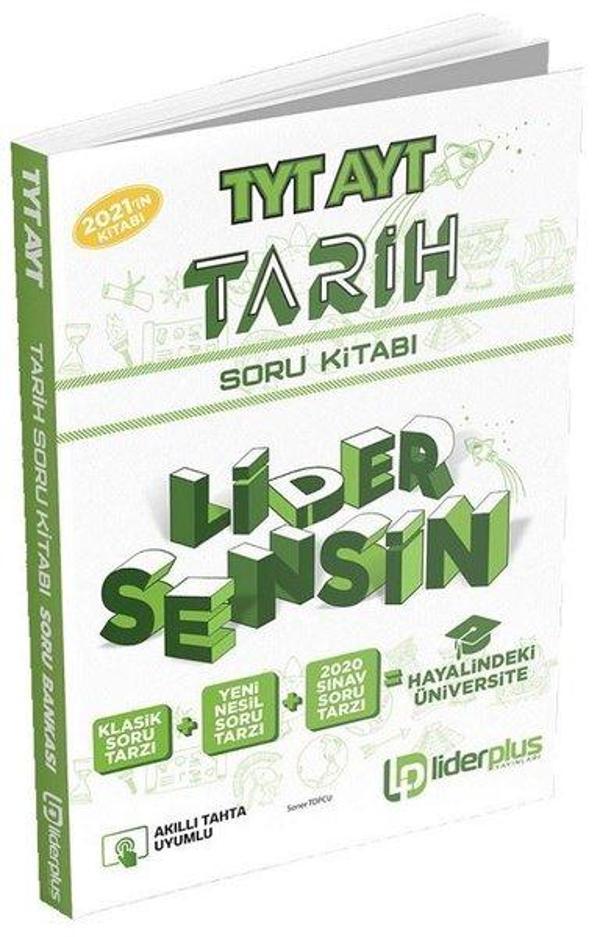 2021'in Kitabı AYT AYT Tarih Soru Kitabı - Lider Plus Yayınları - Image 1