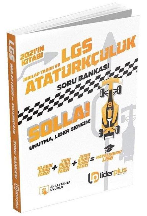 2021'in Kitabı LGS İnkılap Tarihi ve Atatürkçülük Soru Bankası - Lider Plus Yayınları - Image 1