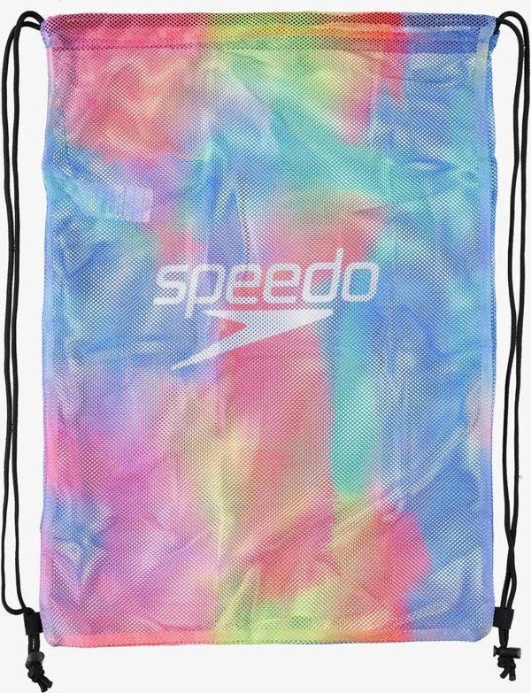 Speedo Printed Mesh Unisex Mavi Spor Çanta - Image 1