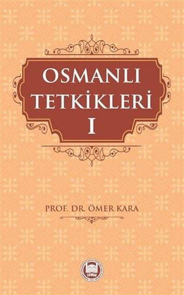 Osmanlı Tetkikleri - 1 - M. Ü. İlahiyat Fakültesi Vakfı Yayı - Image 1